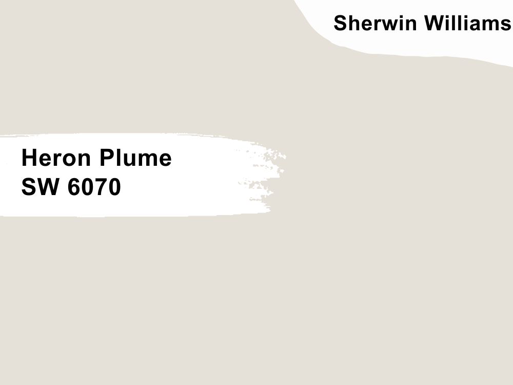 Sherwin Williams Heron Plume SW 6070