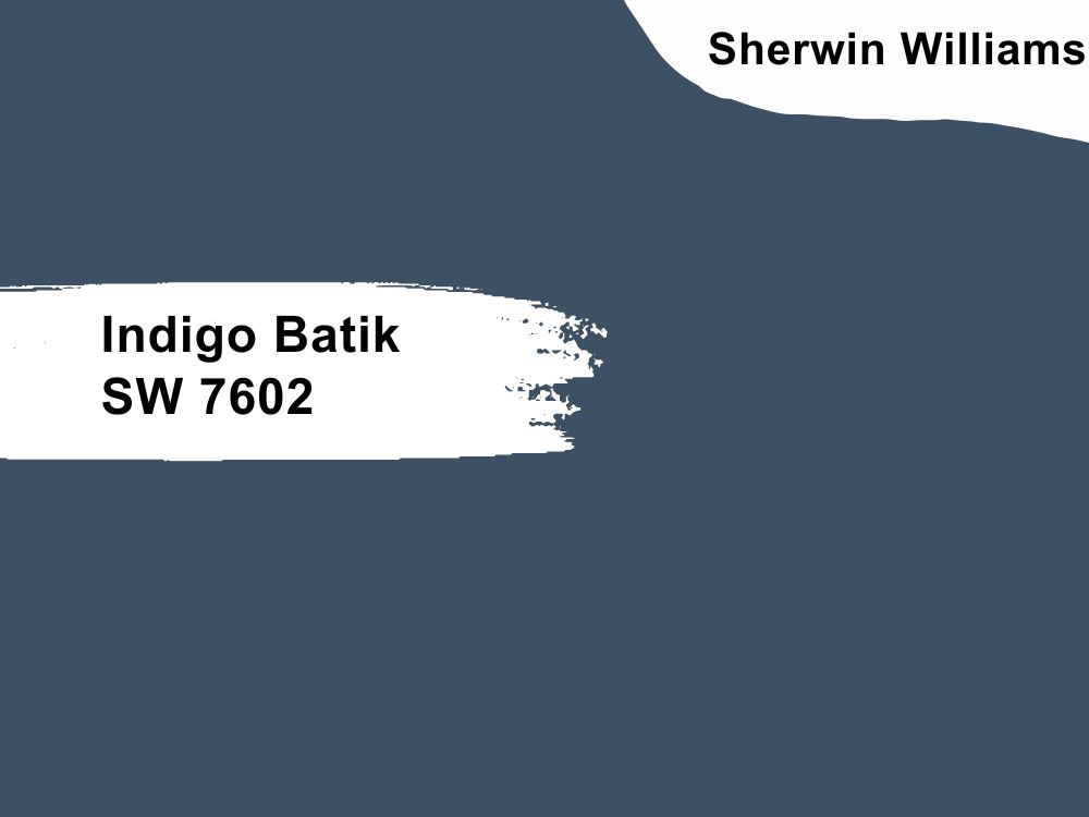 Sherwin Williams Indigo Batik SW 7602
