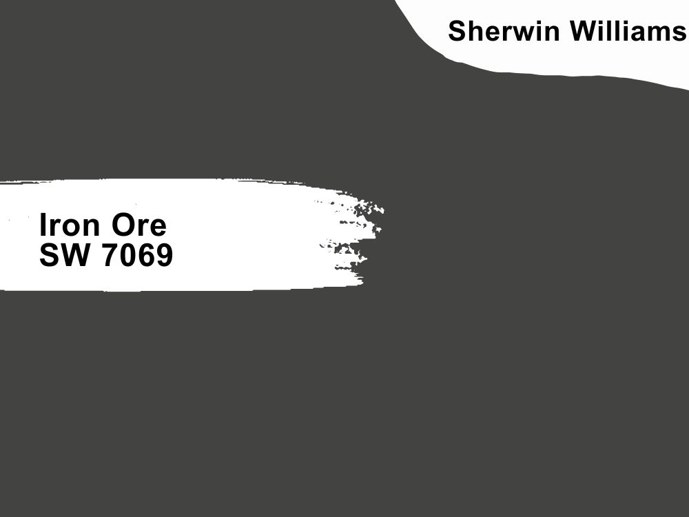 Sherwin Williams Iron Ore SW 7069