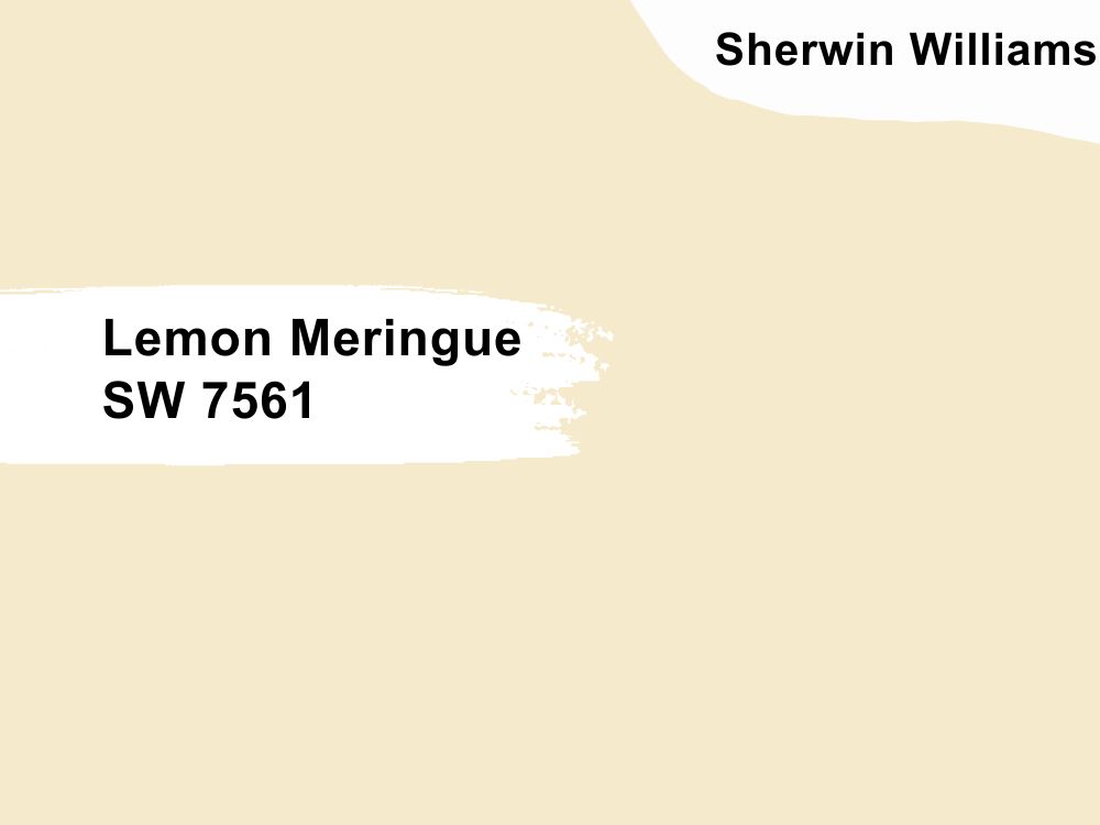 Sherwin Williams Lemon Meringue SW 7561