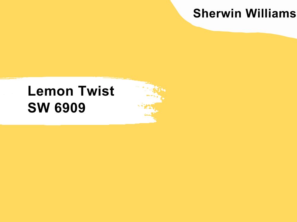 Sherwin Williams Lemon Twist SW 6909