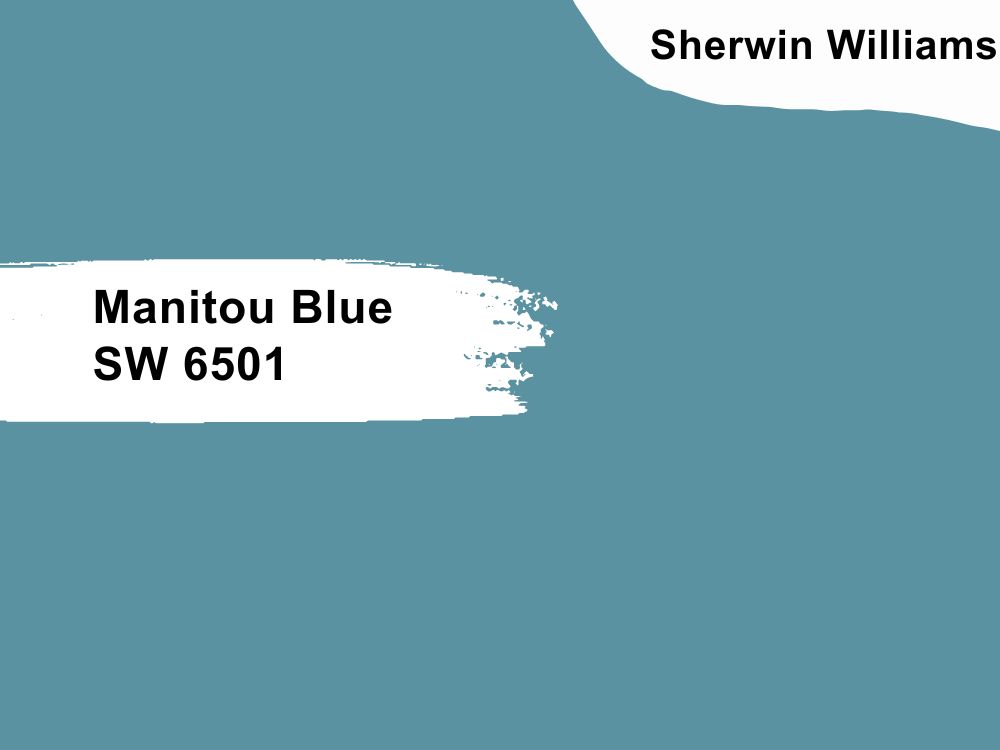 Sherwin Williams Manitou Blue SW 6501