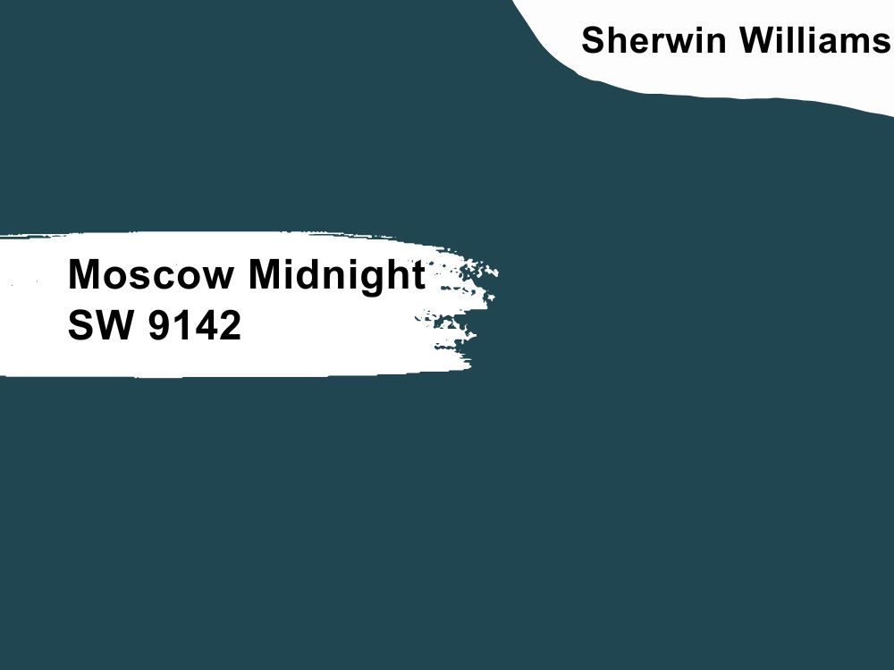 Sherwin Williams Moscow Midnight SW 9142