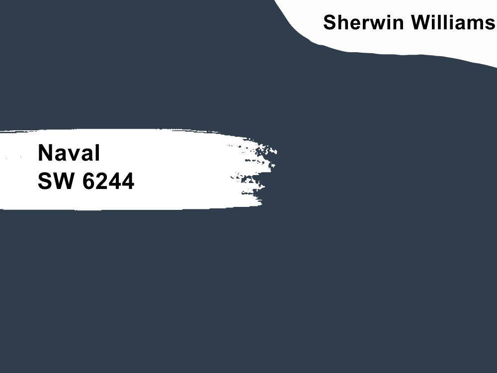 Sherwin Williams Naval SW 6244