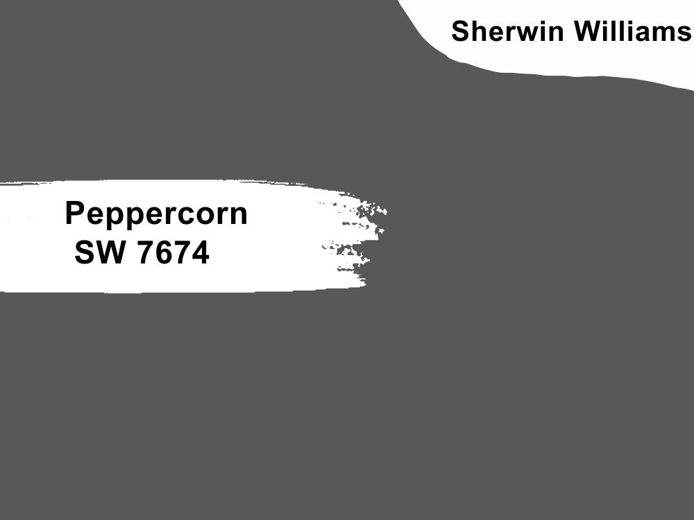 Sherwin Williams Peppercorn SW 7674