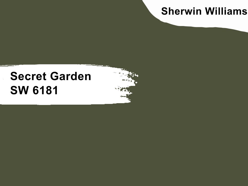 Sherwin Williams Secret Garden SW 6181