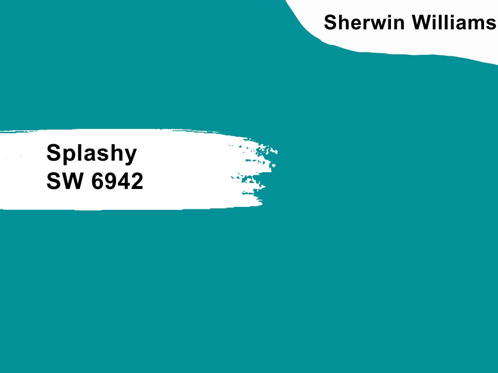 Sherwin Williams Splashy SW 6942