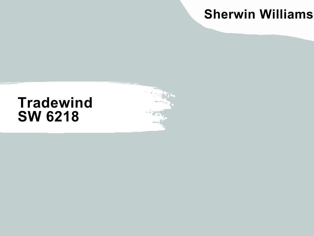 Sherwin Williams Tradewind SW 6218