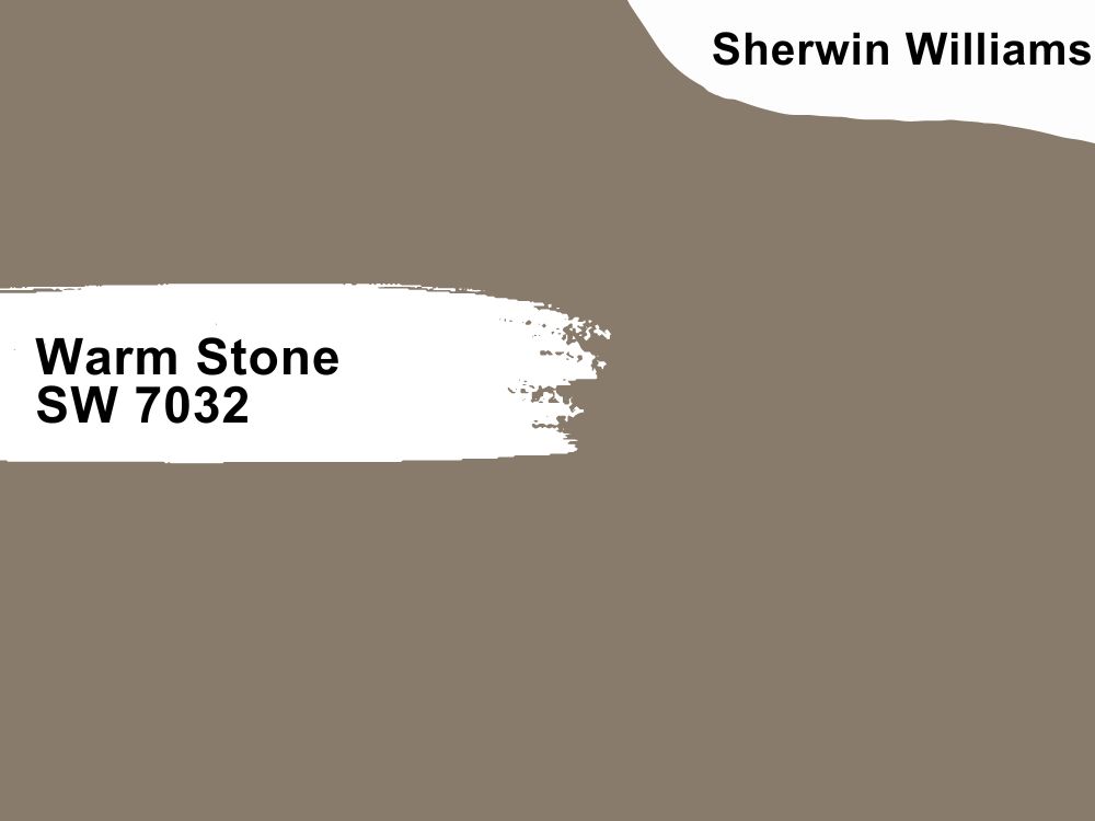 Sherwin Williams Warm Stone SW 7032