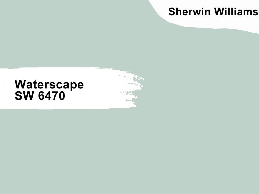 Sherwin Williams Waterscape SW 6470