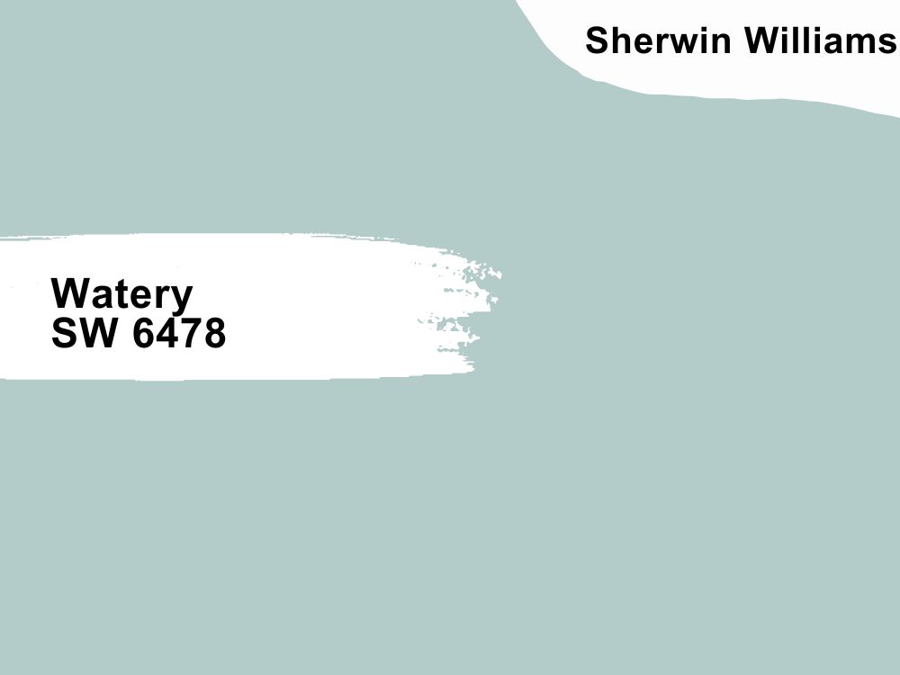 Sherwin Williams Watery SW 6478