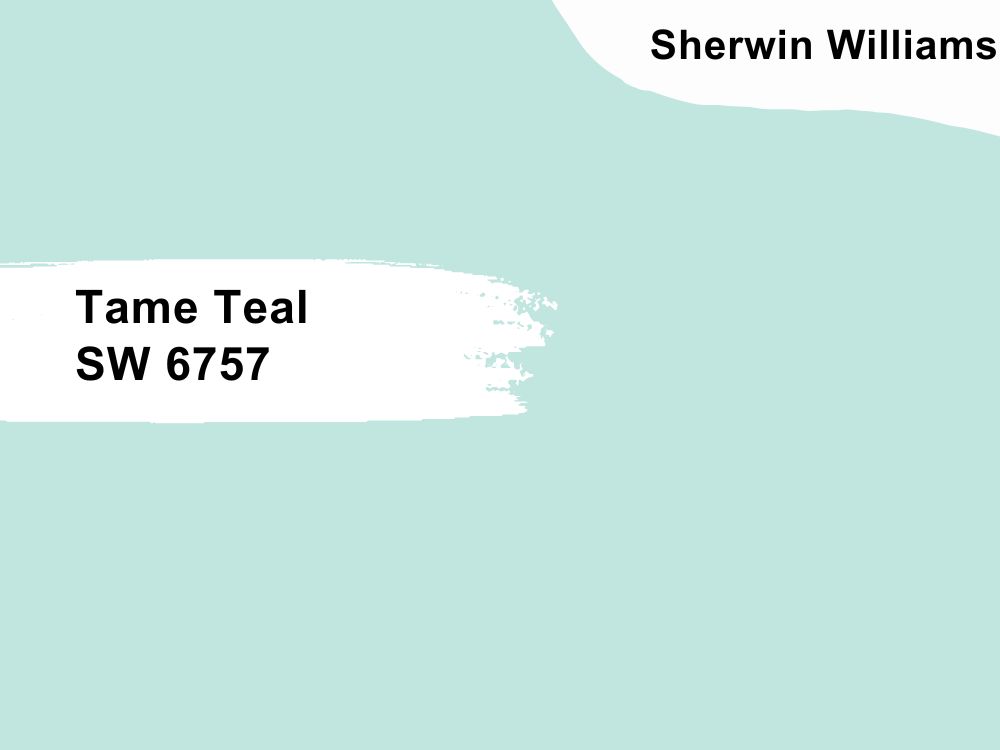 Tame Teal SW 6757