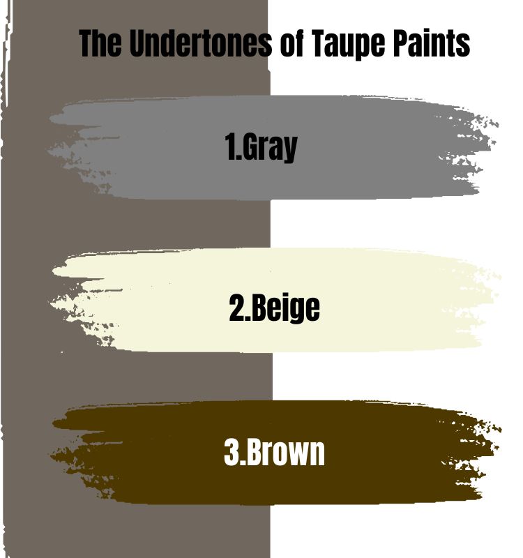 The Undertones of Taupe Paints