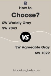 Worldly Gray Vs Agreeable Gray