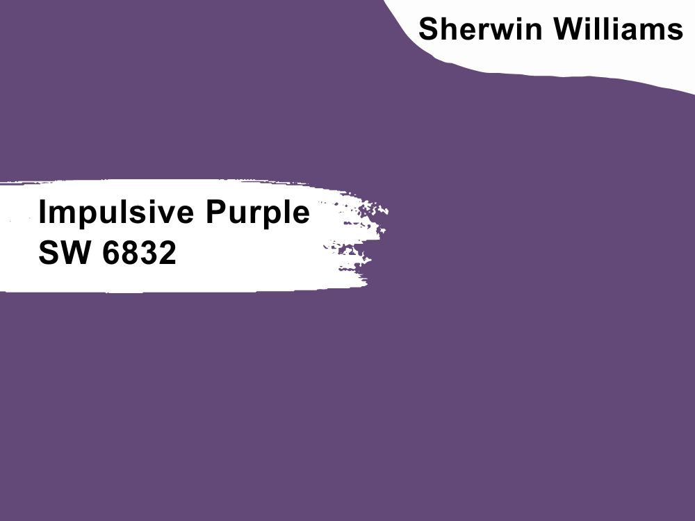 1. Impulsive Purple SW 6832