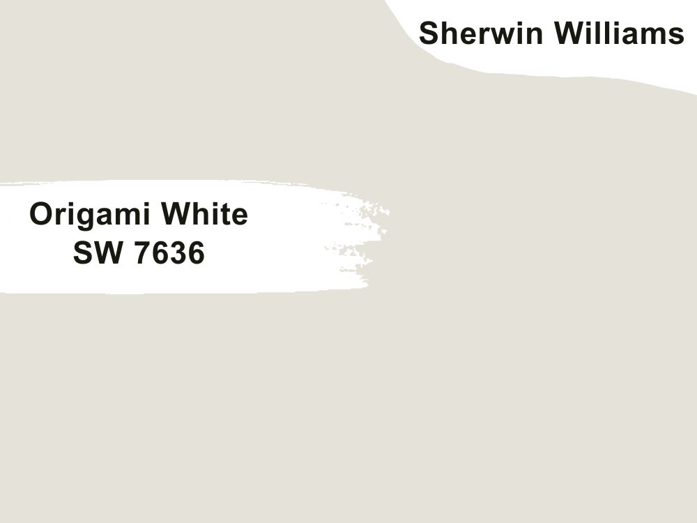 1. Origami White SW 7636