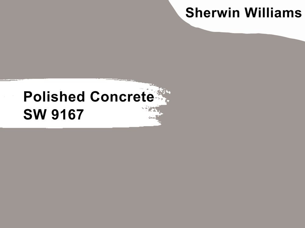 1. Polished Concrete SW 9167