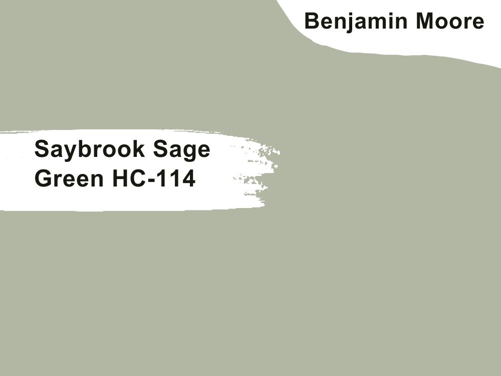 1. Saybrook Sage Green HC-114
