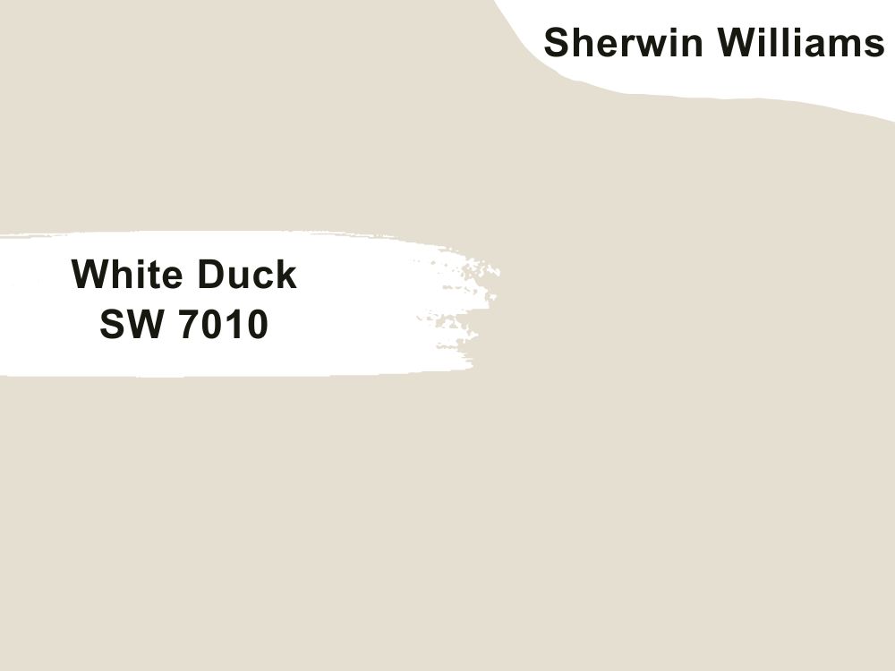 1. White Duck SW 7010