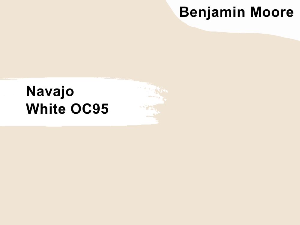 10. Benjamin Moore Navajo White OC95