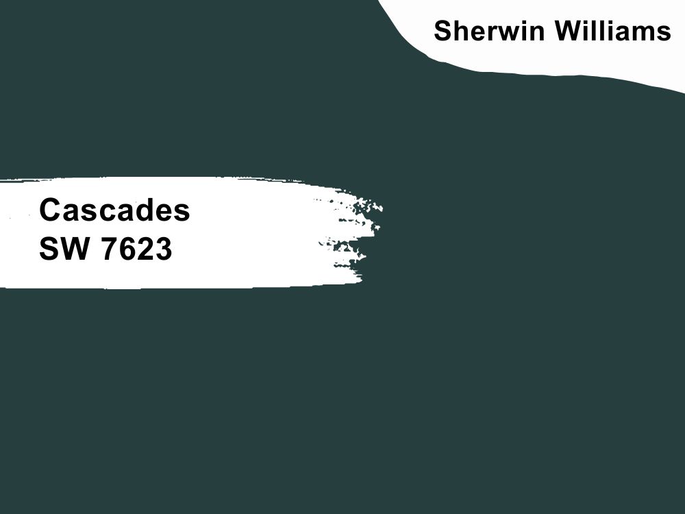 10. Sherwin Williams Cascades SW 7623