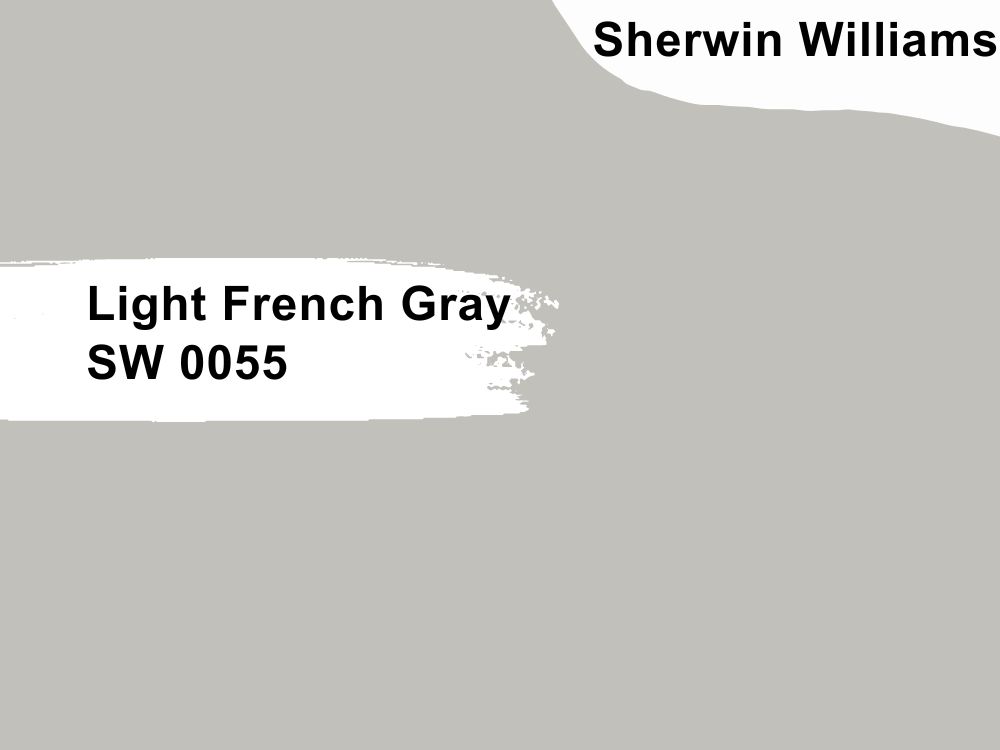 10. Sherwin Williams Light French Gray SW 0055