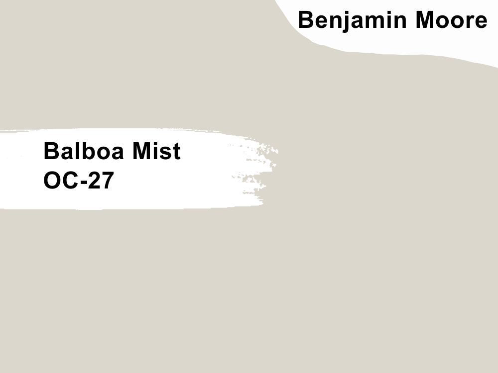 11. Benjamin Moore Balboa Mist OC-27