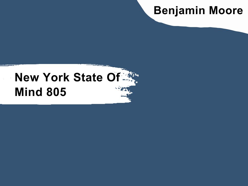 11. Benjamin Moore New York State Of Mind 805