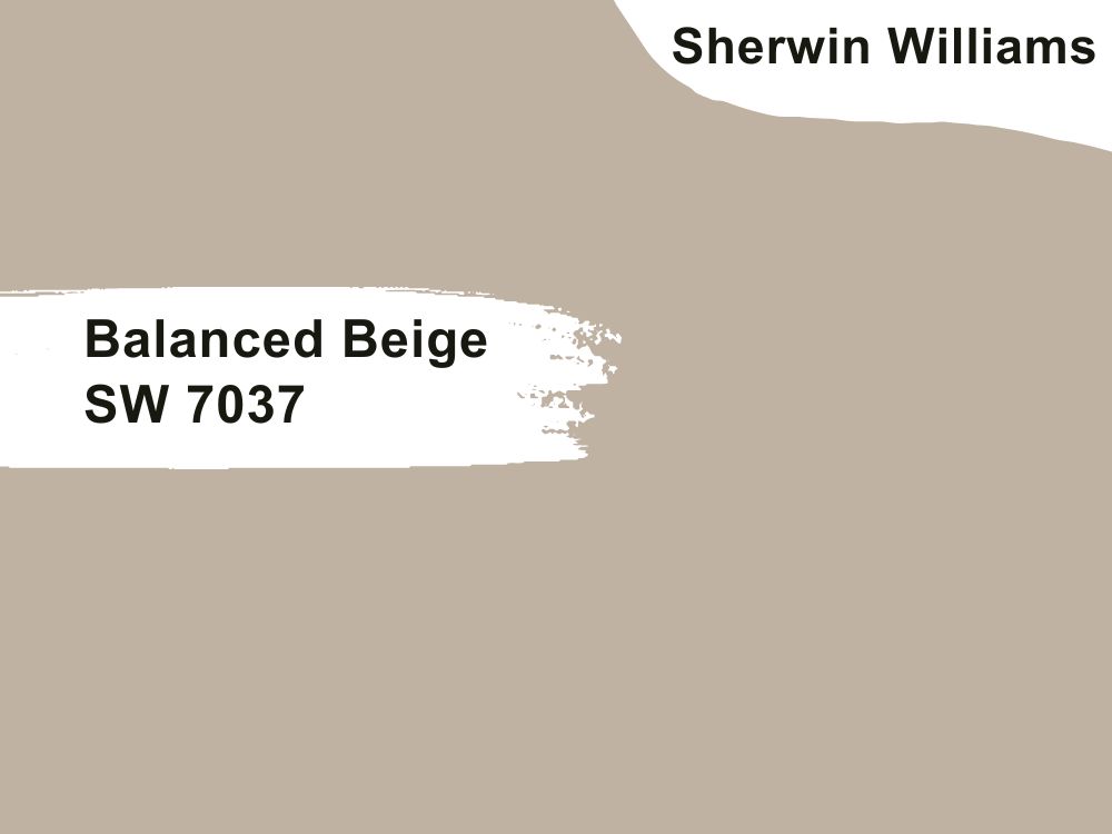 12. Balanced Beige SW 7037