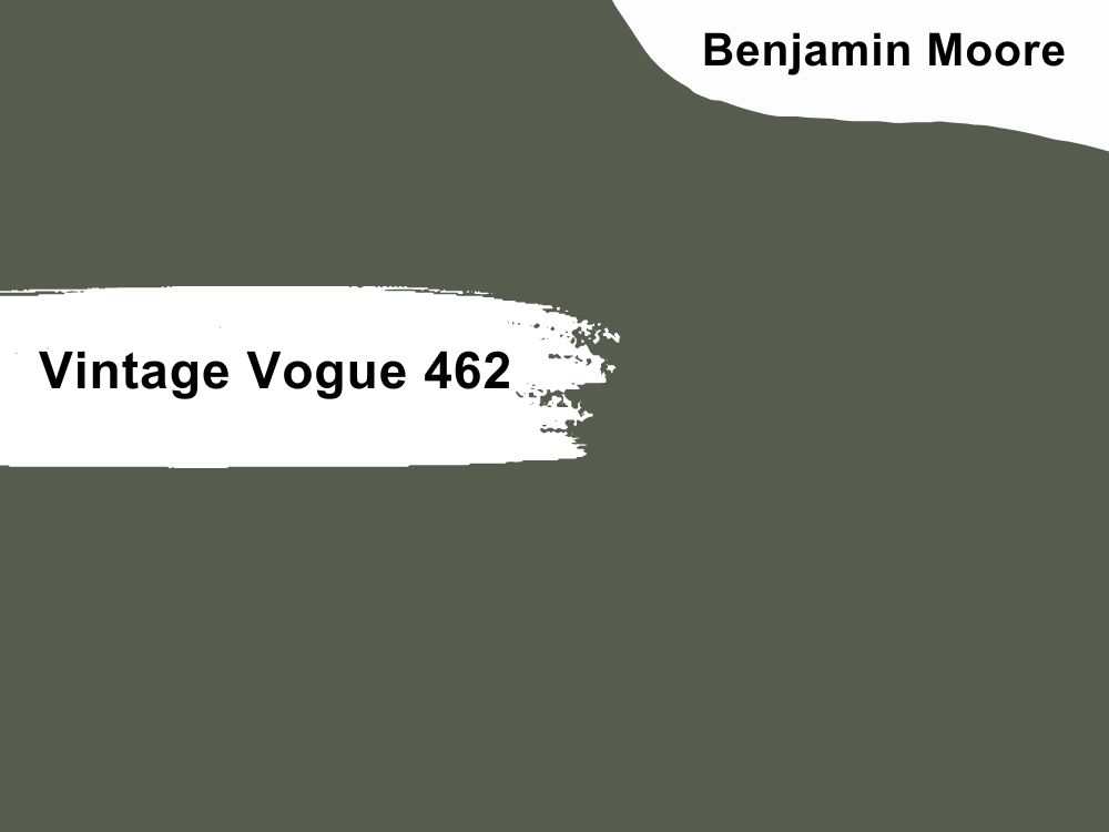 12. Benjamin Moore Vintage Vogue 462