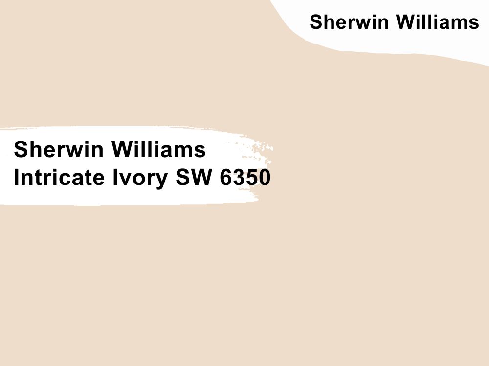 12. Sherwin Williams Intricate Ivory SW 6350