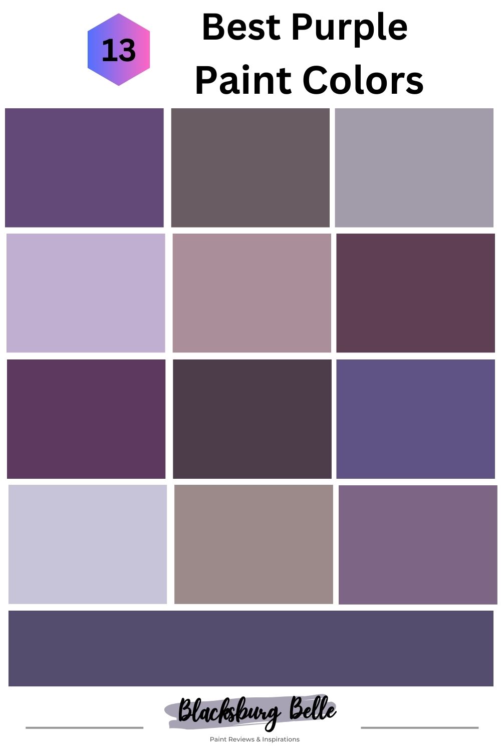 13 Best Purple Paint Colors for Your Home