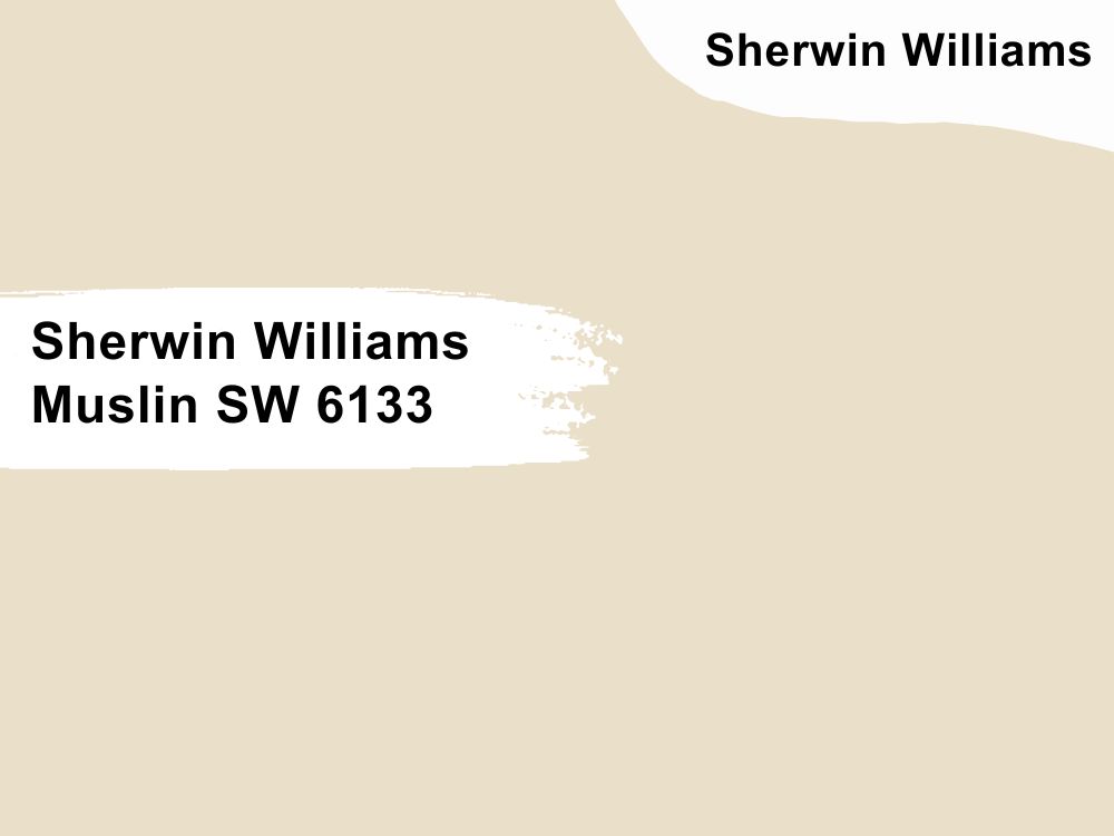 13. Sherwin Williams Muslin SW 6133