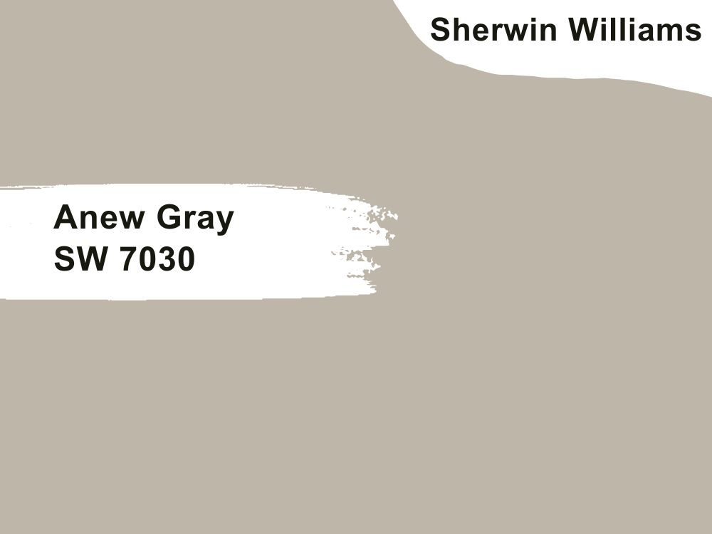 14. Anew Gray SW 7030