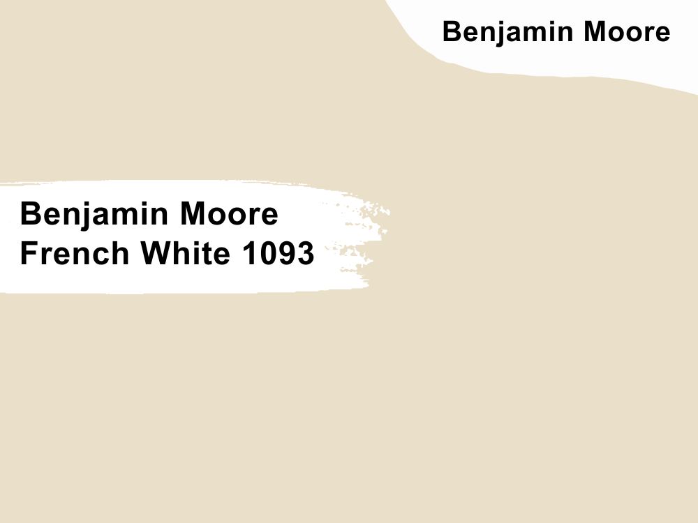 14. Benjamin Moore French White 1093