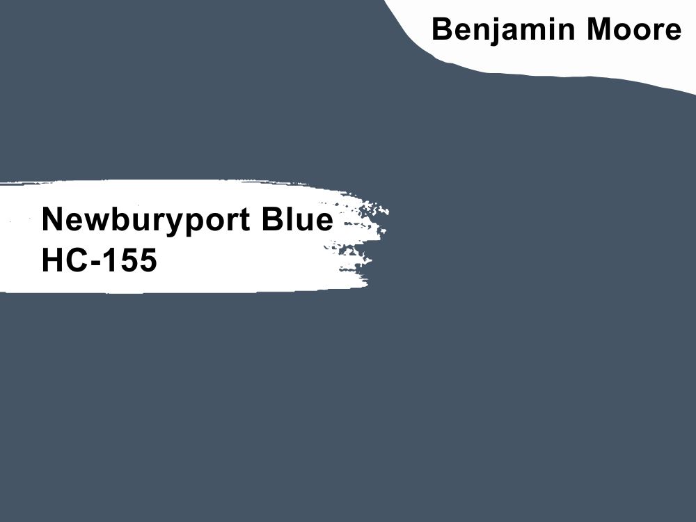 14. Benjamin Moore Newburyport Blue HC-155