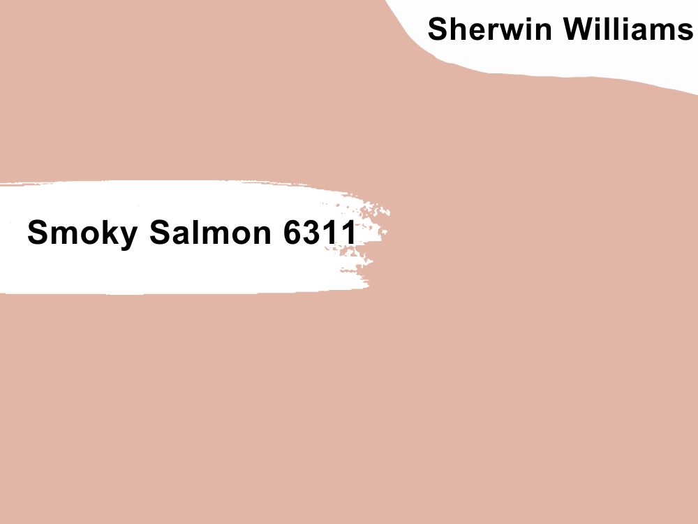 14. Sherwin Williams Smoky Salmon 6311