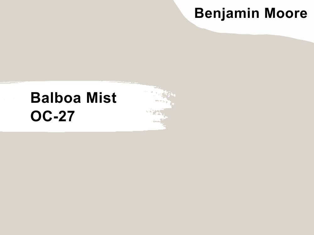 15. Balboa Mist OC-27 by Benjamin Moore