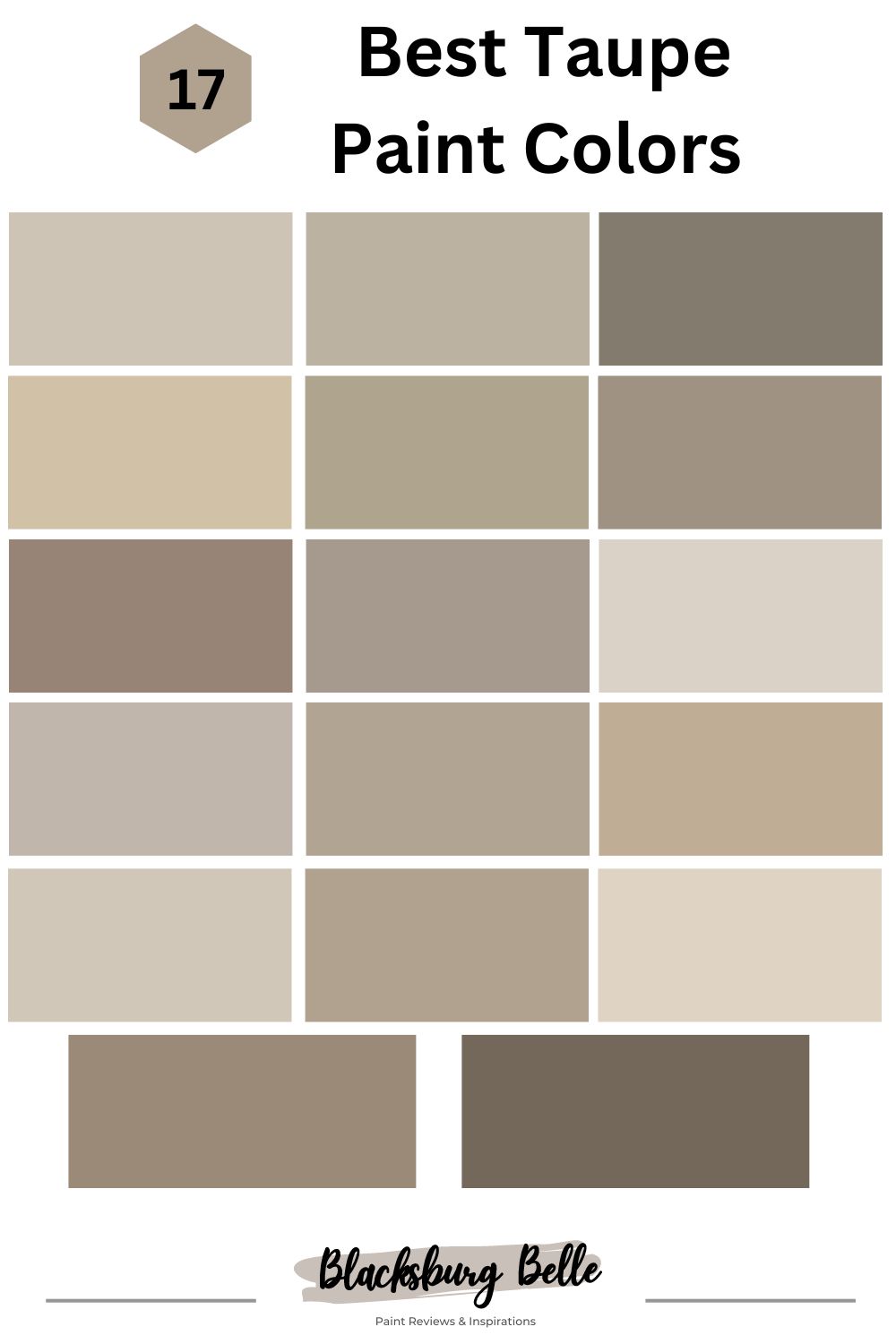 17 Best Taupe Paint Colors: From Light to Dark