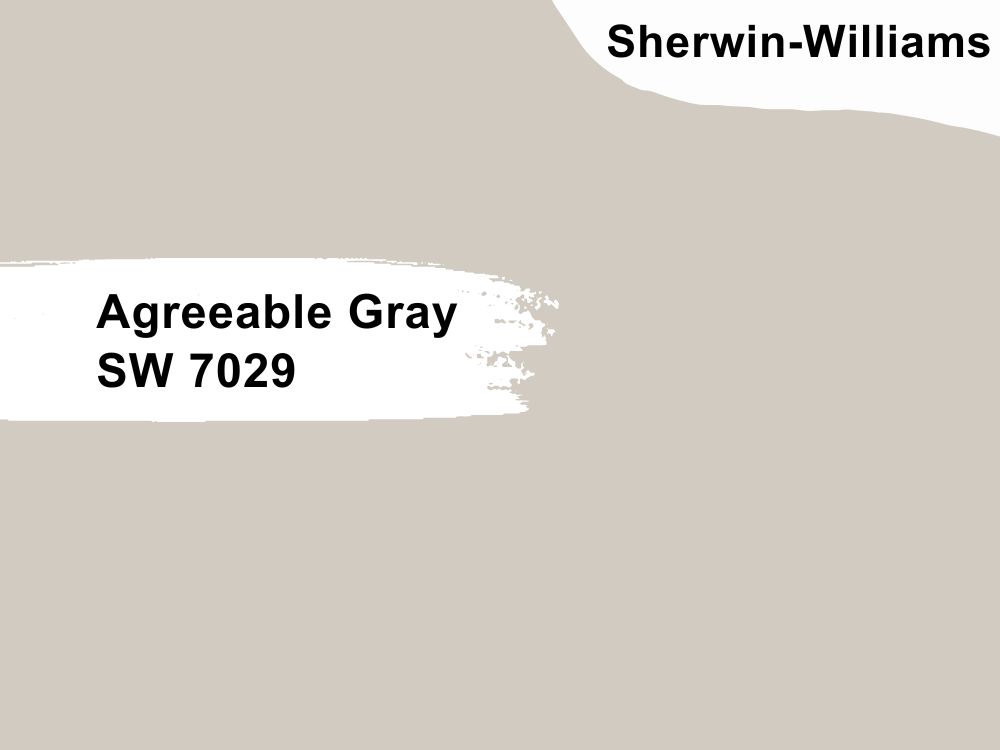18. Agreeable Gray SW 7029 by Sherwin-Williams
