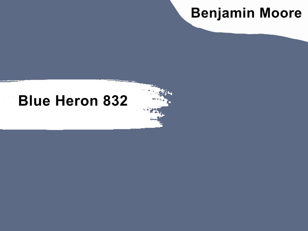 18. Benjamin Moore Blue Heron 832