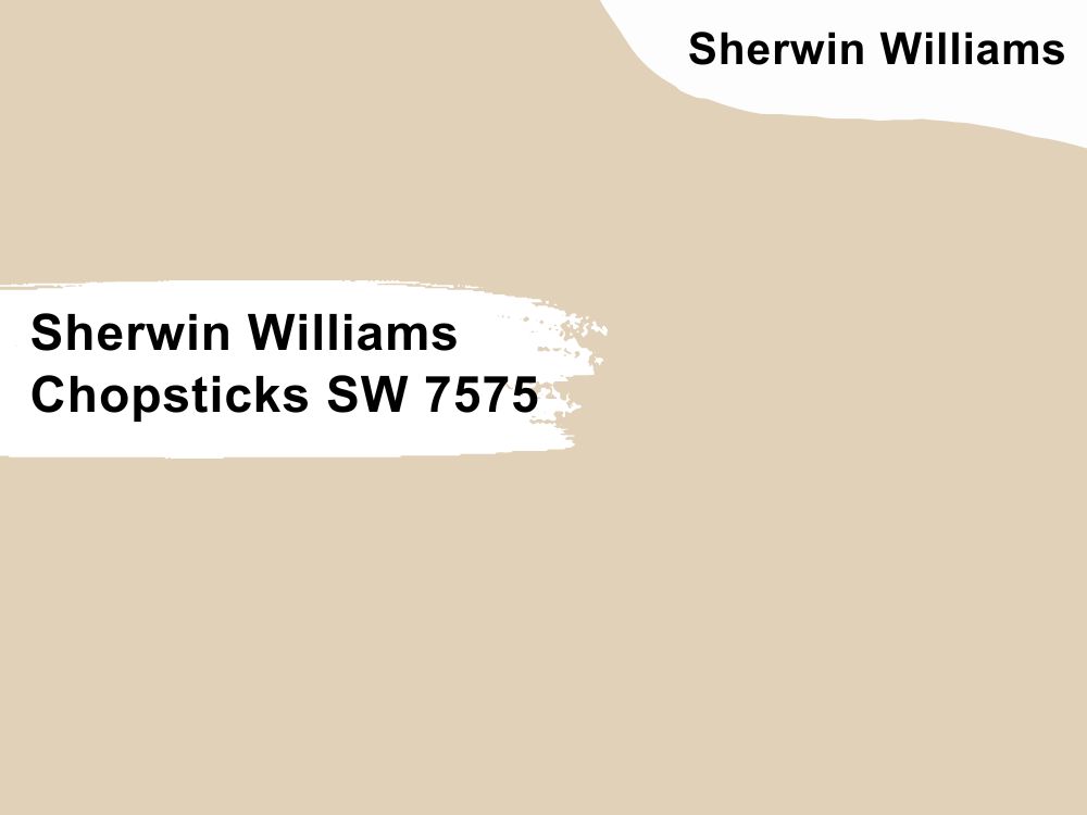 18. Sherwin Williams Chopsticks SW 7575