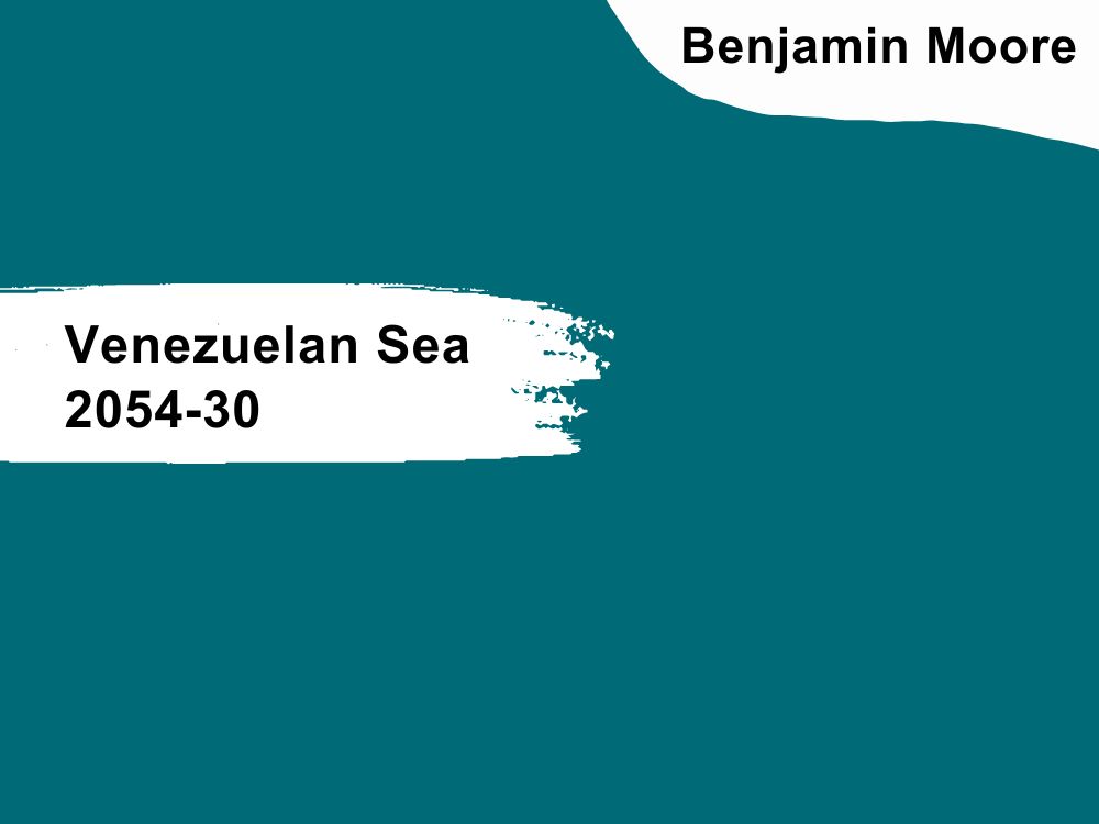 19. Benjamin Moore Venezuelan Sea 2054-30