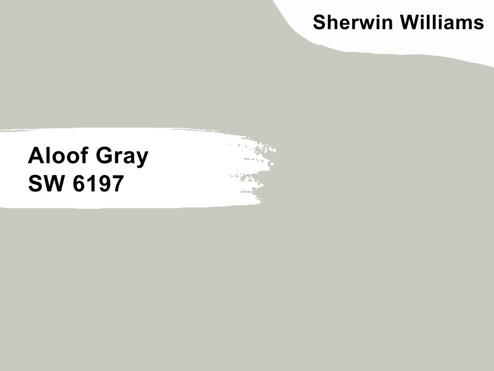 2. Aloof Gray SW 6197