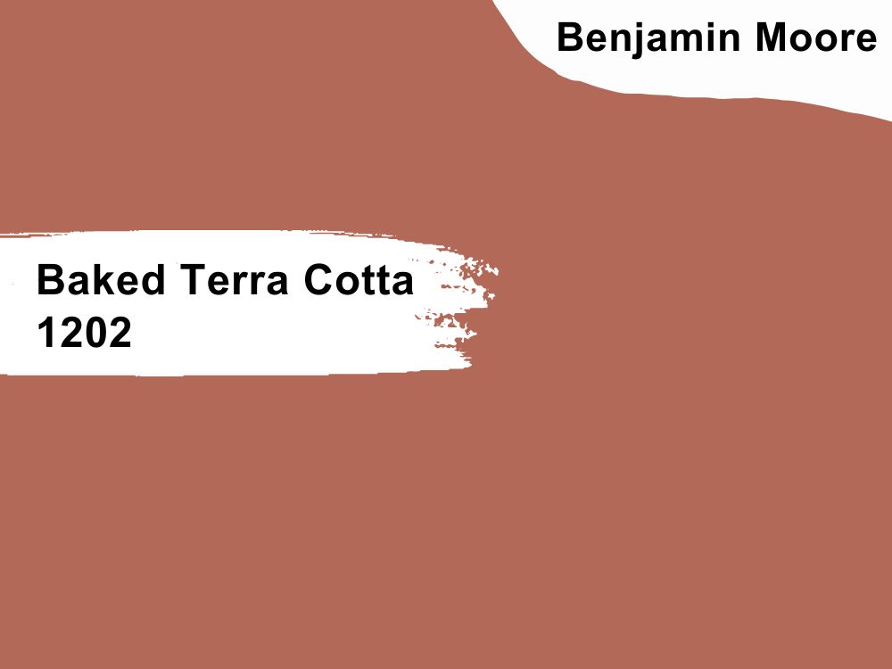 2. Benjamin Moore Baked Terra Cotta 1202