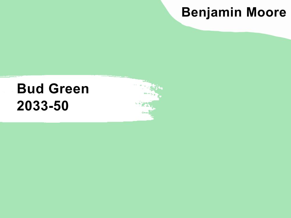 2. Benjamin Moore Bud Green 2033-50