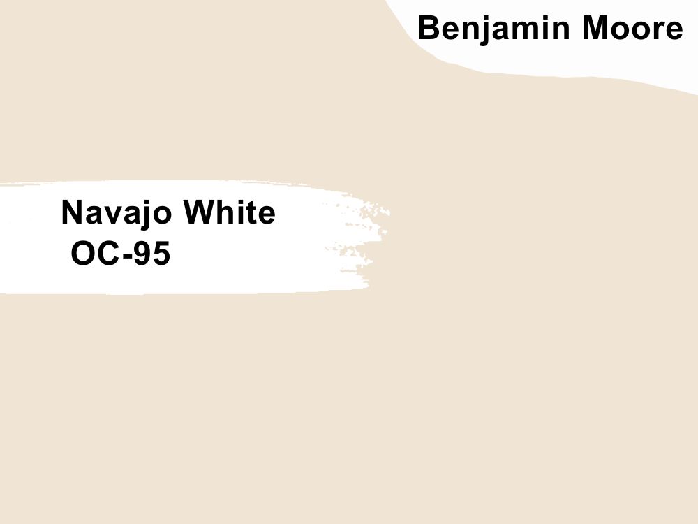 2. Benjamin Moore Navajo White OC-95