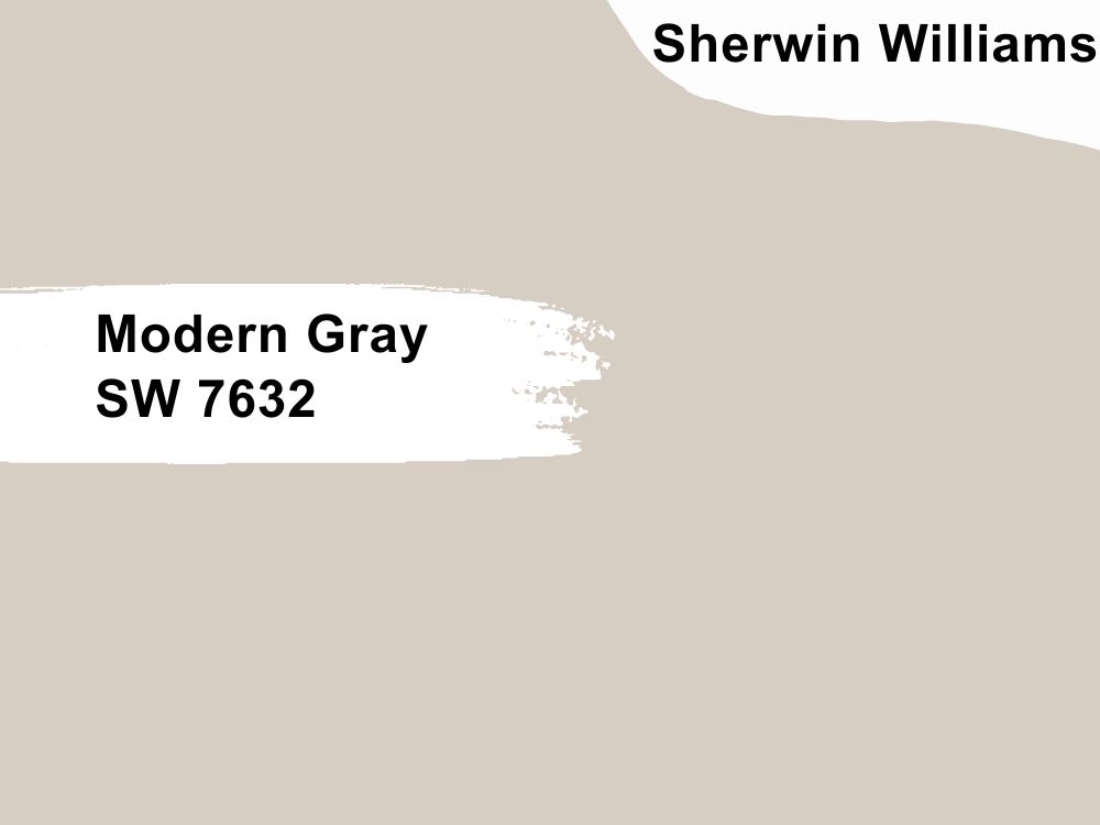 2. Sherwin Williams Modern Gray SW 7632