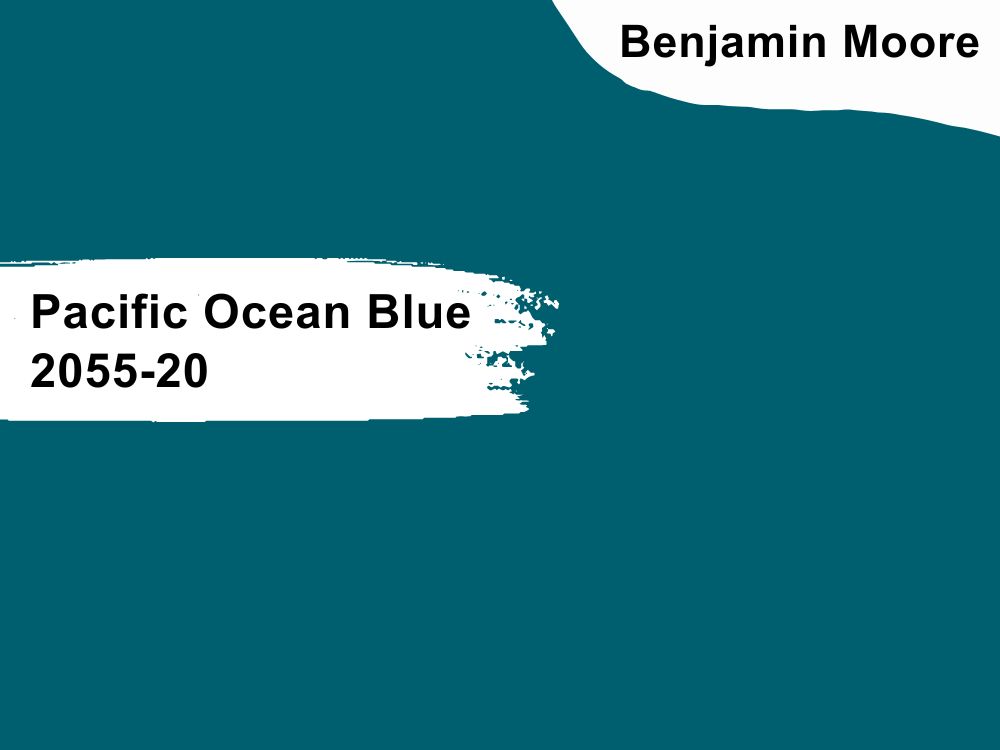 20. Benjamin Moore Pacific Ocean Blue 2055-20