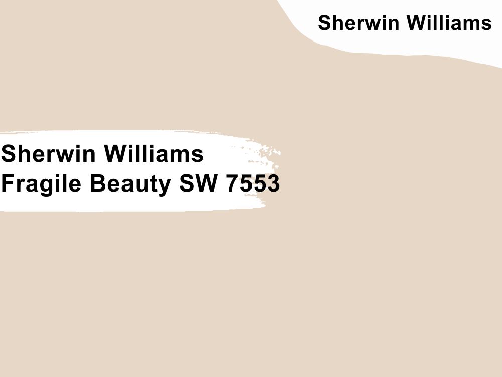 20. Sherwin Williams Fragile Beauty SW 7553